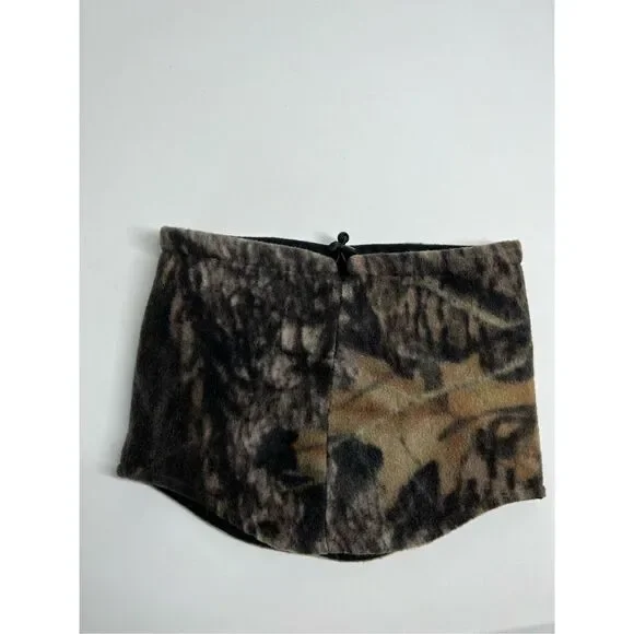 NWT Mossy Oak Fleece Face Mask Brown Duck Lined - Picture 6 of 9